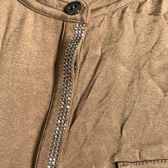 St. John Women Silk Blouse- Medium - Picture 8 of 13